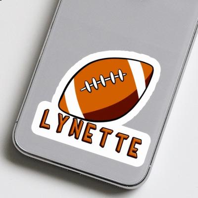 Lynette Sticker Rugby Ball Notebook Lynette Sticker Rugby Ball Gift package Image