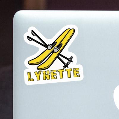 Autocollant Ski Lynette Laptop Image