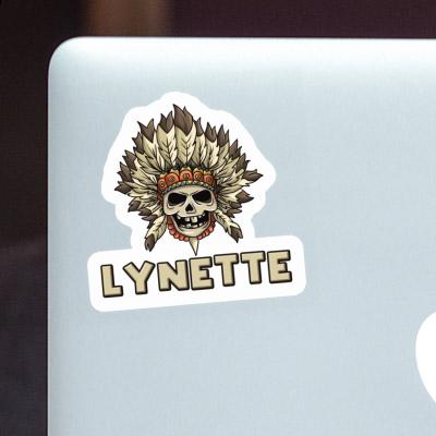 Lynette Autocollant Enfants tête de mort Laptop Lynette Autocollant Enfants tête de mort Laptop Image