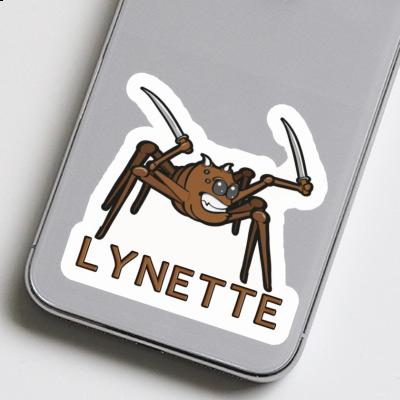 Spinne Aufkleber Lynette Image