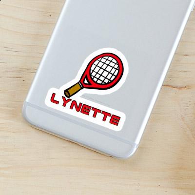 Sticker Lynette Tennis Racket Notebook Sticker Lynette Tennis Racket Notebook Image