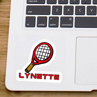 Aufkleber Lynette Tennisschläger Notebook Aufkleber Lynette Tennisschläger Gift package Image