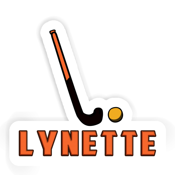 Lynette Aufkleber Unihockeyschläger Lynette Aufkleber Unihockeyschläger Image