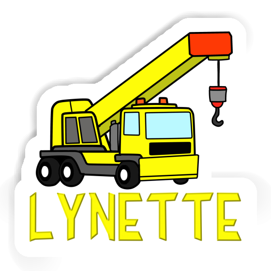 Aufkleber Autokran Lynette Notebook Aufkleber Autokran Lynette Notebook Image