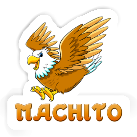 Sticker Eagle Machito Image