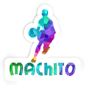 Sticker Basketball Player Machito Image