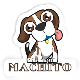 Sticker Beagle Machito Image