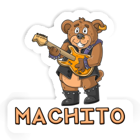 Guitarist Sticker Machito Image