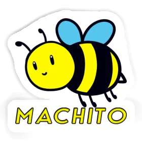 Sticker Bee Machito Image