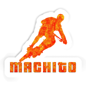 Sticker Machito Biker Image