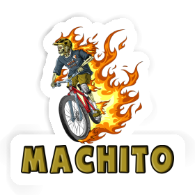 Machito Sticker Freeride Biker Image