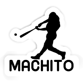 Machito Sticker Baseball Player Image