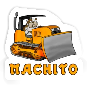 Sticker Machito Bulldozer Image