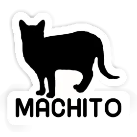 Cat Sticker Machito Image