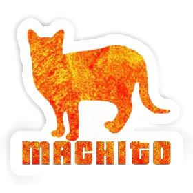 Cat Sticker Machito Image