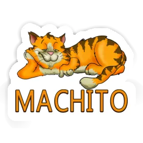 Sticker Machito Cat Image