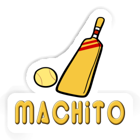 Cricket Bat Sticker Machito Image