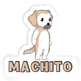 Sticker Machito Golden Retriever Image