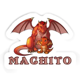 Machito Autocollant Dragon Image