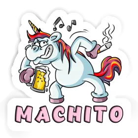 Sticker Machito Unicorn Image