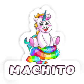 Sticker Machito Baby Unicorn Image