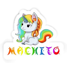 Unicorn Sticker Machito Image