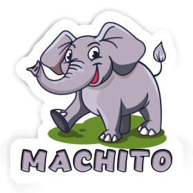 Machito Sticker Elephant Image