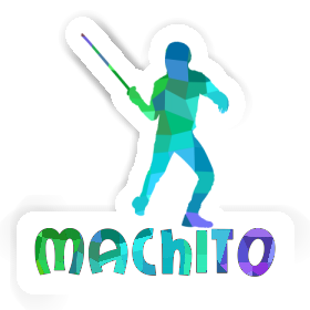 Sticker Machito Fencer Image