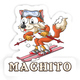 Sticker Skier Machito Image