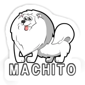 Machito Sticker German Spitz Image