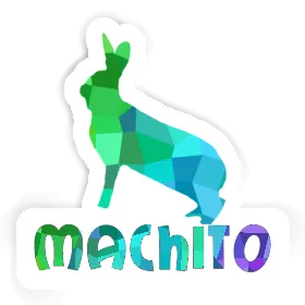 Sticker Rabbit Machito Image