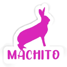 Sticker Rabbit Machito Image