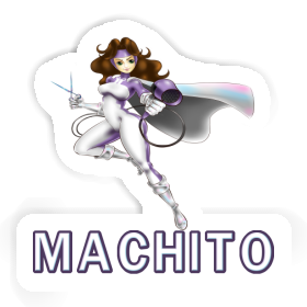 Sticker Hairdresser Machito Image