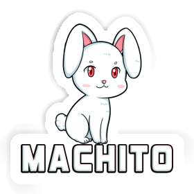 Rabbit Sticker Machito Image