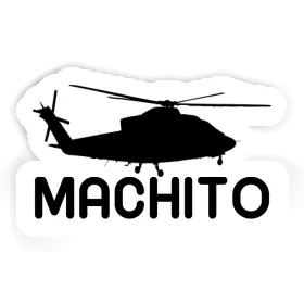 Sticker Helicopter Machito Image