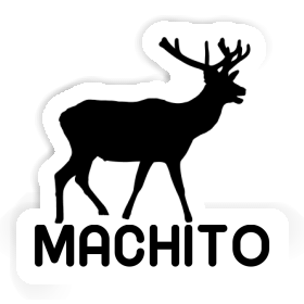 Sticker Deer Machito Image