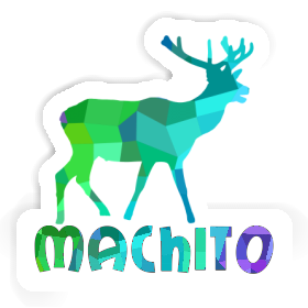 Deer Sticker Machito Image