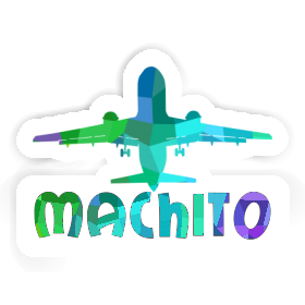 Machito Sticker Jumbo-Jet Image