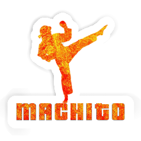 Sticker Machito Karateka Image