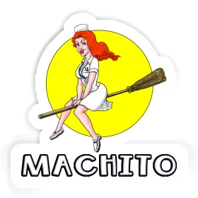 Sticker Machito Nurse Image