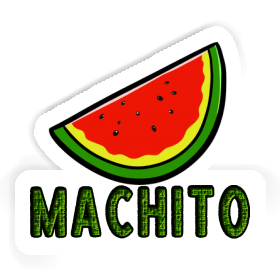 Sticker Machito Watermelon Image