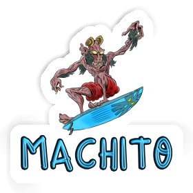 Machito Sticker Surfer Image