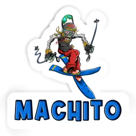 Sticker Machito Freeride Skier Image