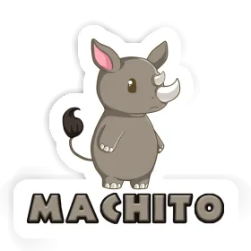 Machito Sticker Rhino Image