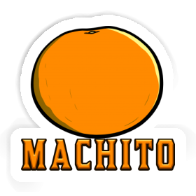 Machito Sticker Orange Image