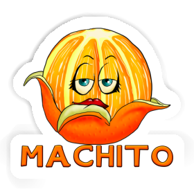 Machito Sticker Orange Image