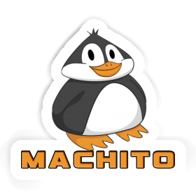 Sticker Fat Penguin Machito Image