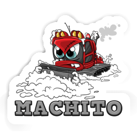 Sticker Snow groomer Machito Image