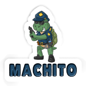 Officer Sticker Machito Image