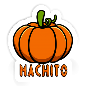 Sticker Pumpkin Machito Image